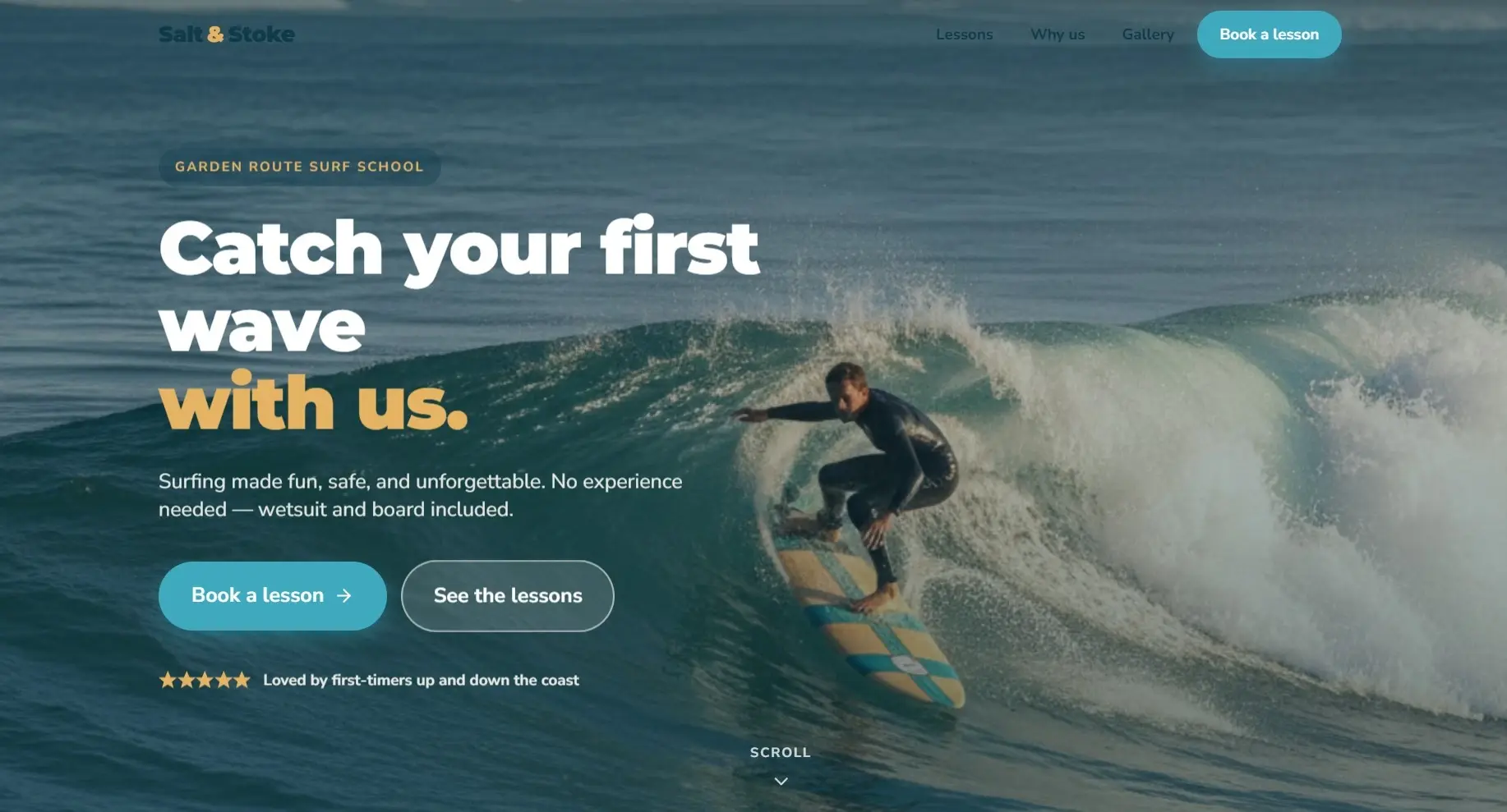 Salt & Stoke website