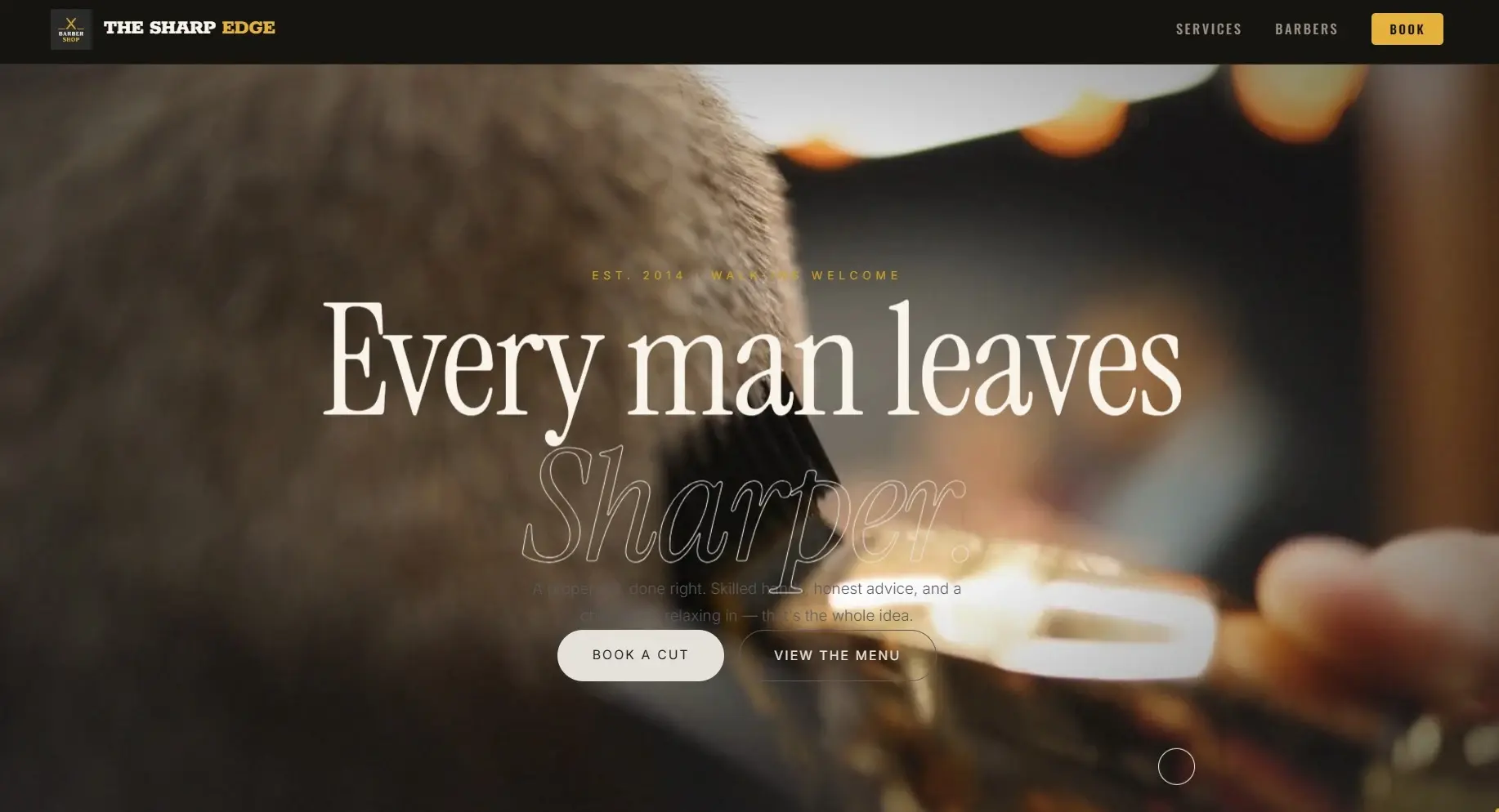 The Sharp Edge website